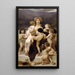 Alma Parens - William Bouguereau — indrammet kunstværk på væggen
