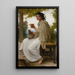 Bacchante - William Bouguereau — indrammet kunstværk på væggen