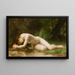 Biblis - William Bouguereau — indrammet kunstværk på væggen