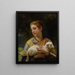 Innocence - William Bouguereau — indrammet kunstværk på væggen