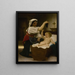 La grappe de raisin - William Bouguereau — indrammet kunstværk på væggen