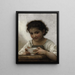 La soupe au lait - William Bouguereau — indrammet kunstværk på væggen
