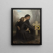 Le jour des morts - William Bouguereau — indrammet kunstværk på væggen