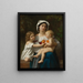 Les Oranges - William Bouguereau — indrammet kunstværk på væggen