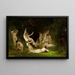 Nymphée - William Bouguereau — indrammet kunstværk på væggen