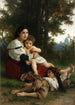 Repos - William Bouguereau — visning af kunstværket