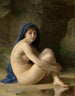 Nu Sidende - William Bouguereau — visning af kunstværket