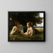 Tentation - William Bouguereau — indrammet kunstværk på væggen