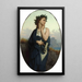 La Muse Philomèle - William Bouguereau — indrammet kunstværk på væggen