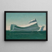 Iceberg - William Bradford — indrammet kunstværk på væggen