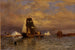 Maleri, der ser mod Battle Harbor - William Bradford — visning af kunstværket