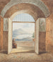Kloster Caminidole nær Napoli - William Brockedon — visning af kunstværket