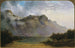 Mont Olympe, Lake St Clair, Tasmanien, kilde til Derwent - William Charles Piguenit — visning af kunstværket