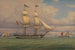 Le brick anglais Norval før vinden - William Clark — visning af kunstværket