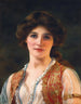Une beauté orientale - William Clarke Wontner — visning af kunstværket