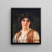 Une beauté orientale - William Clarke Wontner — indrammet kunstværk på væggen