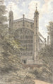 Chapelle Saint-Georges Windsor vestside 19. juli 1832 kl. 10 - William Crotch — visning af kunstværket