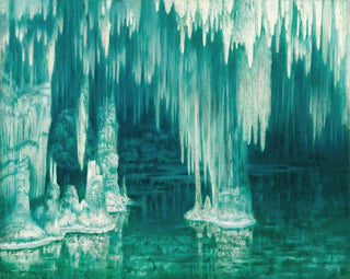 La Grotte du Drac, Manacor - William Degouve de Nuncques — visning af kunstværket
