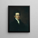 John Adams Conant - William Dunlap — indrammet kunstværk på væggen