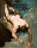 Manlius jeté du rocher - William Etty — visning af kunstværket