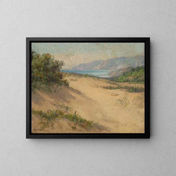 Entrée du Golden Gate à San Francisco - William Franklin Jackson — indrammet kunstværk på væggen