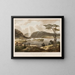 Vue de Fishkill vers West Point - William Guy Wall — indrammet kunstværk på væggen
