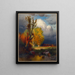 La joie de l'automne - William Hart — indrammet kunstværk på væggen
