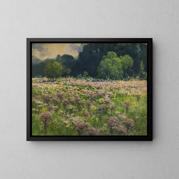Champ de verges d'or - William Henry Holmes — indrammet kunstværk på væggen