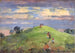 Sur la colline du coucher de soleil 1926 - William Henry Holmes — visning af kunstværket