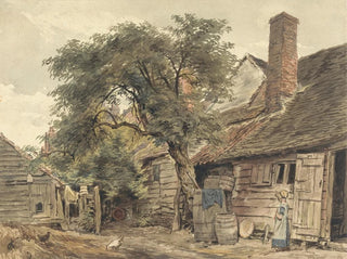 William Henry Hunt - Backyard of a Cottage.webp