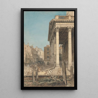 William Henry Hunt - The Portico of St MartinintheFields.webp