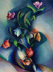 Blomster synchromistes - William Henry Kemble Yarrow — visning af kunstværket