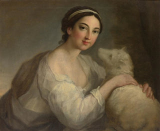 William Hoare of Bath - A Portrait Of A Lady As Innocence.webp