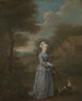 Miss Wood af William Hogarth, ca. 1730 — visning af værket