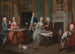 Portrait af en familie - William Hogarth — visning af kunstværket