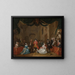 L'Opéra des gueux - William Hogarth — indrammet kunstværk på væggen
