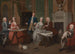 La Famille de John, 2e duc de Montagu, et un serviteur - William Hogarth — visning af kunstværket