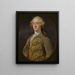 William Cavendish, markis af Hartington, senere 4. hertug af Devonshire - William Hogarth — indrammet kunstværk på væggen