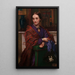 Fanny Waugh Hunt - William Holman Hunt — indrammet kunstværk på væggen