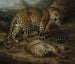 To leoparder - William Huggins — visning af kunstværket