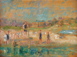Baigneurs - William James Glackens — visning af kunstværket