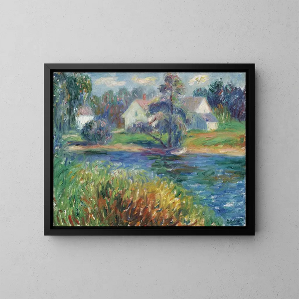 Étang Conway - William James Glackens — indrammet kunstværk på væggen