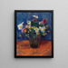 Blomster - William James Glackens — indrammet kunstværk på væggen