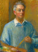 Selvportræt - William James Glackens — visning af kunstværket