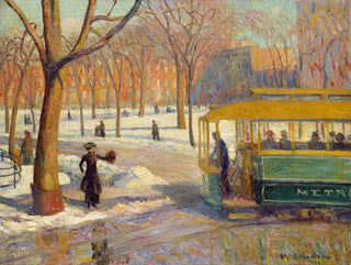 William James Glackens - The Green Car.webp
