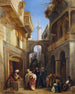 Gadebillede i Kairo - William James Müller — visning af kunstværket
