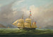 La Barque Sylph ejet af M. Alexander Robertson ud for Macau, Kina - William John Huggins — visning af kunstværket