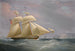 La goélette à hunier Amy Stockdale ud for Dover - William John Huggins — visning af kunstværket