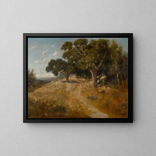William Keith - Path through California oaks.webp