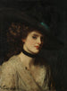 Portrait af en dame - William Loudan — visning af kunstværket